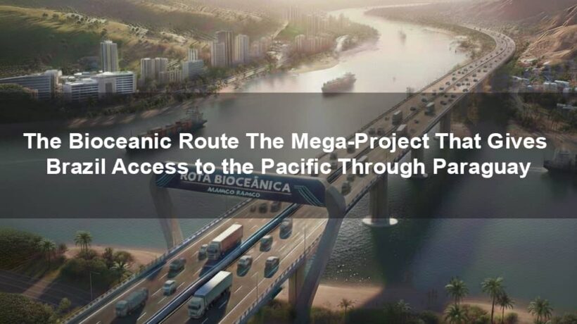 The Bioceanic Route: The Mega-Project That Gives Brazil Access to the Pacific (Through Paraguay)