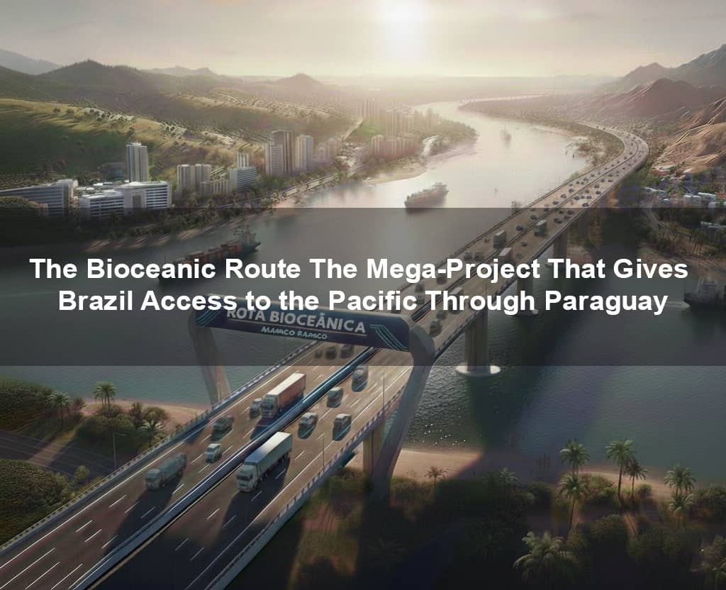 The Bioceanic Route The Mega Project That Gives Brazil Access to the Pacific Through Paraguay